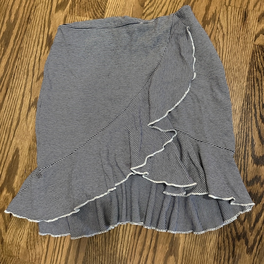 Club Monaco stripe skirt